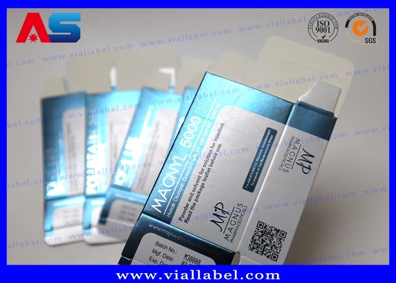 Emballage personnalisé en carton pour peptides de rétatrutide pour 2 flacons de 3 ml, conception gratuite, MOQ 500 ensembles