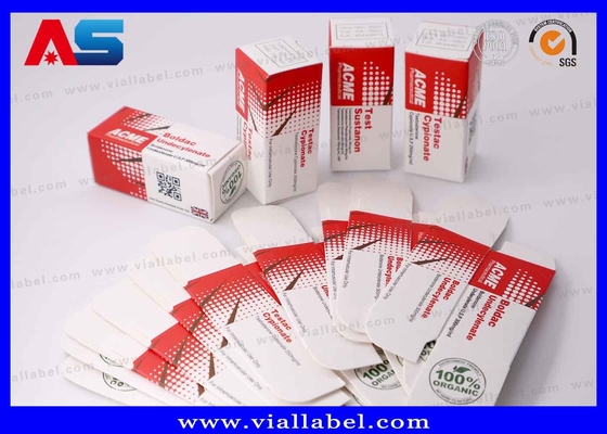 Hcg de haute qualité Petit flacon et boîte d'impression, boîte en papier peptidique Pour 2 flacons de 2 ml