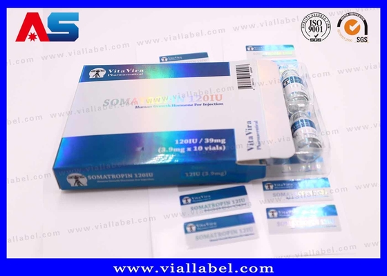 Étiquettes personnalisées pour les flacons de peptides, autocollants imprimés pour les flacons de 2 ml pour les flacons en verre de peptides