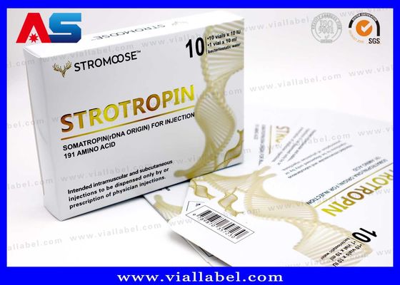 Bouteille en verre à injection pour peptides / hcg / somatropine