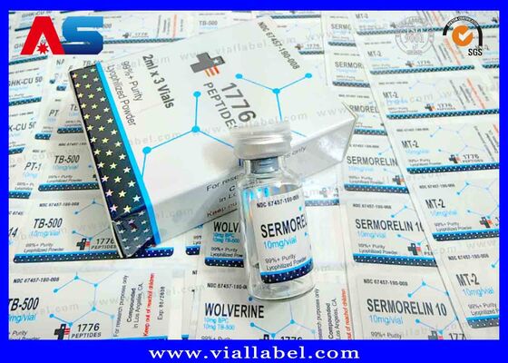 Custom Printed Peptide Vial Box for 3 Vials – High-End Peptide Bottle Paper Box Packaging (peptide 3 vials box)