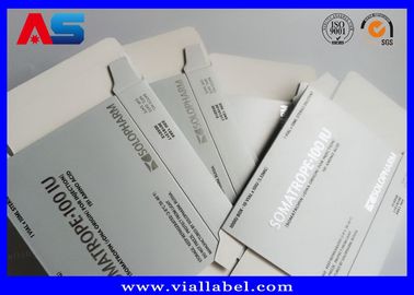 Somatropine Bodybuilding Hcg Comprimés Pilule personnalisée Boîte de pilule / Carton médicament Boîte de carton Boîte de papier