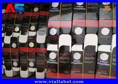 Étiquettes personnalisées pour flacons de médicaments de 10 ml Autocollants Étiquettes d'impression 3D pour hologramme laser Pro Pharma pour flacons en verre