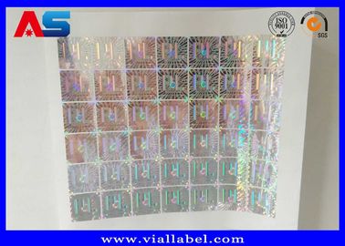 Matrix Laser Autocollants Holographiques personnalisés Hologramme en vinyle vide pour le stockage de flacons Boîte d'hébergement Hologramme laser 3D