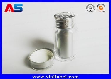 Bouteilles en plastique de 50 ml pour comprimés Bouteille de pilule pharmaceutique de grande taille Bouteilles de pilule en plastique transparent