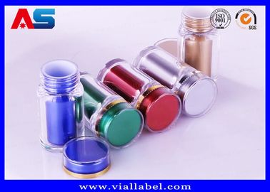 Réutilisez les bouteilles de pilule d'espace libre de prescription de pharmacie/pots en plastique de Tablette pour installer 100 Tablettes