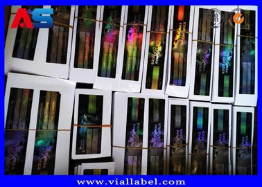 Bodybuilding Enanthate Peptide pharmaceutique Étiquette du flacon RX Laser Hologram Package Étiquette du flacon à base d'herbe