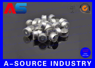 couvercles de flacon à déverrouillage 10 ml Vials pharmaceutiques de chimie 20 mm Couvercles à déverrouillage bleu Approbation ISO 9001