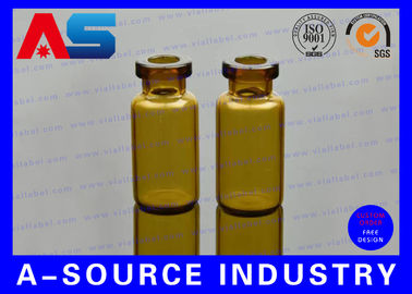 Couvercles de bouteilles en aluminium rouge 20 mm Caps à débrancher chimique pharmaceutique Caps de bouteilles en aluminium acceptés sur mesure