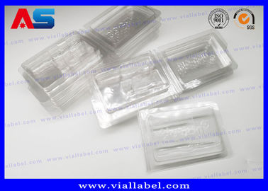 Plateau d'emballage en ampoules en PVC pour médicaments 2 ml Vials gravure Emballage en relief en ampoules pharmaceutiques
