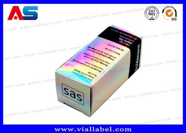 Boîtes pour flacons Holographique Boîtes pour flacons de 10 ml / Boîtes d' emballage pharmaceutique écologique