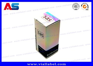 Boîtes pour flacons Holographique Boîtes pour flacons de 10 ml / Boîtes d' emballage pharmaceutique écologique
