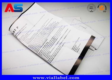 Boldenon Produit médicamenteux Insert Impression Vials stériles vides 10 ml emballage de peptide pharmaceutique boîtes d' étiquettes