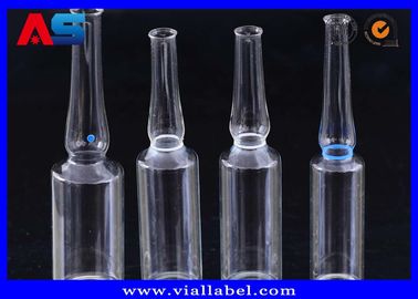2ml 3ml 5ml 10ml a courbé de petites fioles en verre de cou