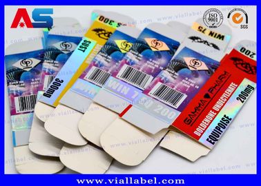 Huile Vial Box 20 ml Vial Packaging Boxes/labels boîte de papier de médecine de Diamond Pharmceutical