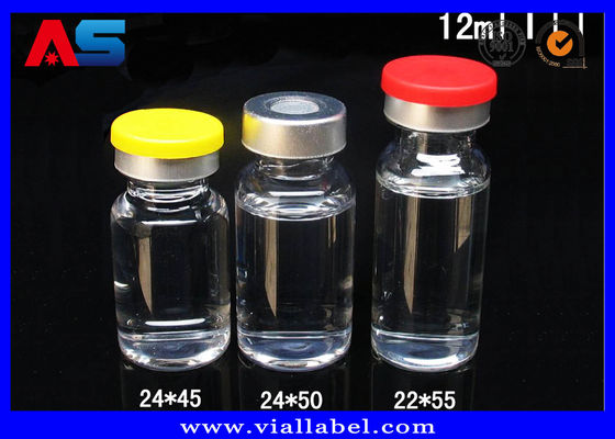 Bouteilles transparentes 10 ml Bouteilles en verre de petite taille 24 mm de largeur 45 mm de hauteur Utilisation pour le test BIO Bouteilles en verre de 2 ml