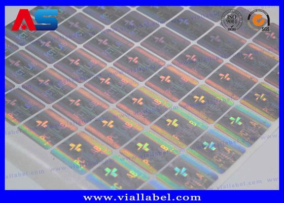 Imprimante d'autocollants holographiques personnalisés à vide en 2D 20 x 20 mm