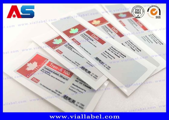 Étiquettes pour bouteilles Étiquettes pour bouteilles de peptide Étiquettes pour flacons de 10 ml Étiquettes pour petites bouteilles
