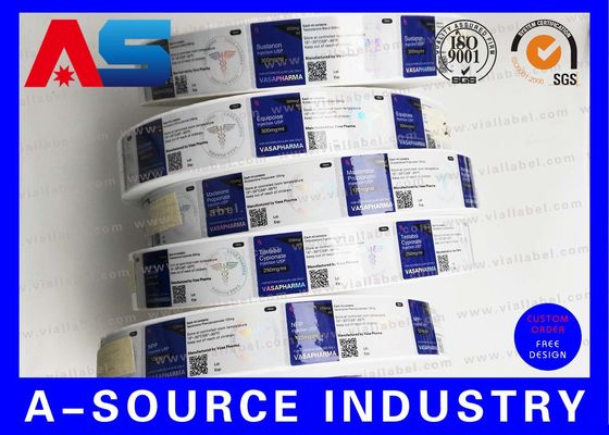 Labels stéroïdes de bouteille d'hologramme de laser