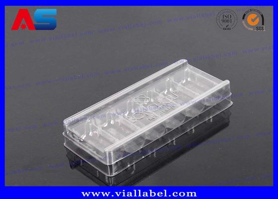 Médicament Emballage en ampoules en plastique Pour installer 2 ml Vials correspondant Hcg Boîtes d'emballage en ampoule pharmacie