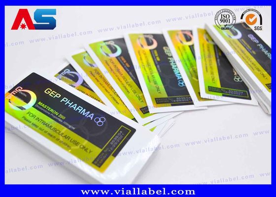 Prescription 10ml Vial Labels Bodybuilding Mix, labels adhésifs d'autocollant pour les bouteilles 10ml