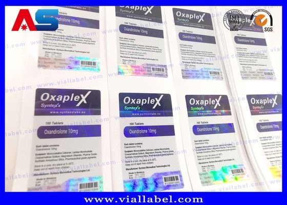 Laser holographique 15 ml Vials goutte à goutte en verre Boîtes et étiquettes petites boîtes d'emballage pour les flacons de musculation