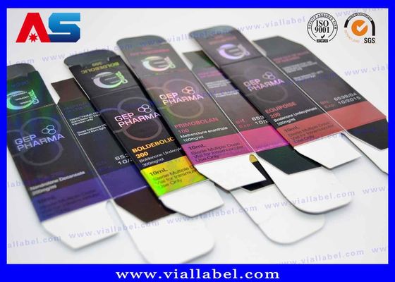 Boîtes de fiole des pharmaceutiques 10ml d'hologramme