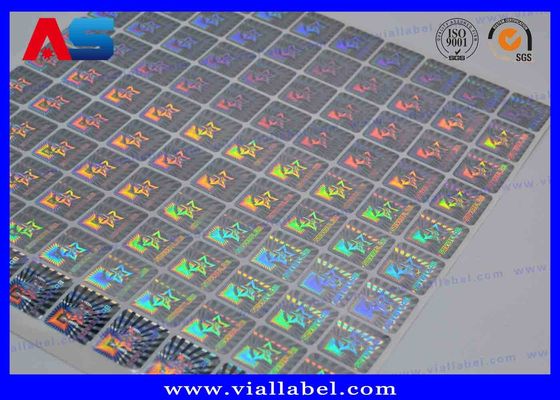 Numéro de série de code QR contre toute manipulation Autocollants holographiques 3D Autocollant de sécurité hologramme
