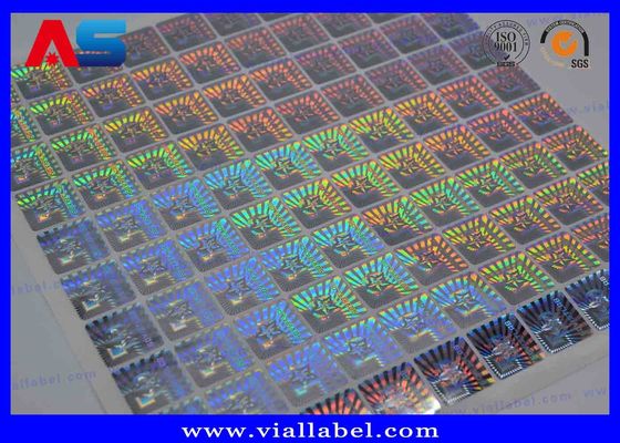 Numéro de série de code QR contre toute manipulation Autocollants holographiques 3D Autocollant de sécurité hologramme