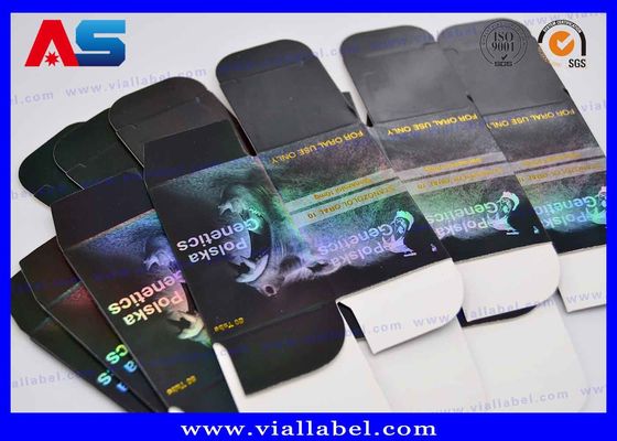 boîtes pharmaceutiques personnalisées Impression en feuille d' or Boîte de bouteille gouttelette en relief de 20 ml