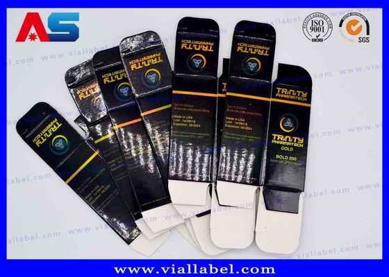 Emballage anti-contrefaçon du peptide d'impression 2 ml Vial Boîtes d'huile d'énanthate boîtes d'emballage