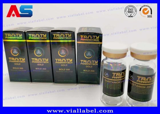 CMYK imprimant 10ml Vial Labels For Glass Medicine fait sur commande met en bouteille