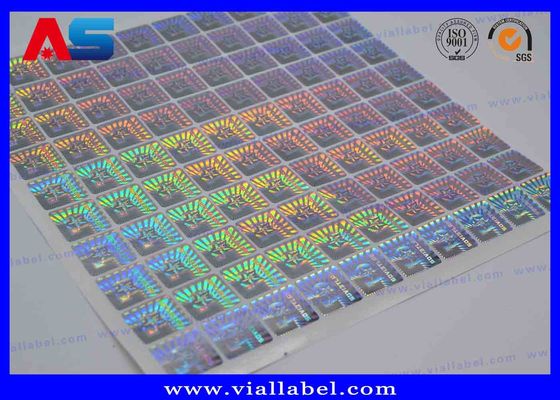Autocollant de sécurité holographique anti-contrefaçon à conception personnalisée, hologramme 3D void
