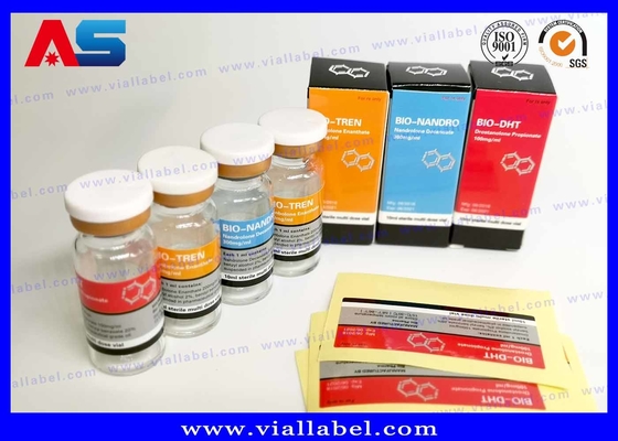 Péptides personnalisés pour la croissance humaine Étiquettes pour produits pharmaceutiques Étiquettes pour flacons de 10 ml