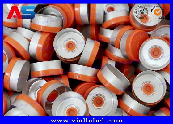 Flacons en verre d'huile essentielle 8ml, fiole en verre d'injection ambre avec le chapeau en caoutchouc et d'or