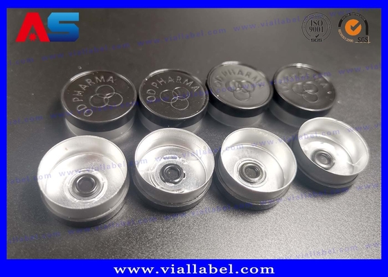 Petite bouteille en verre ambre 22mm au loin 50mm des fioles 10mL grands avec le cachetage de compte-gouttes