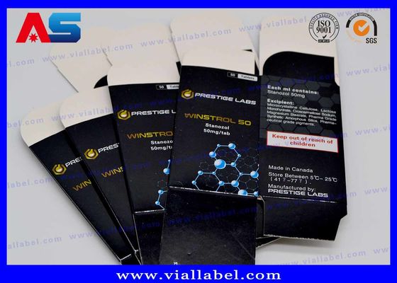 Anti faux propionate de testostérone de 81x60x31mm Vial Ampoule Storage Box For 1ml