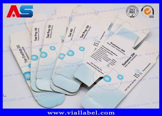 Boîte de rangement personnalisée pour flacons holographiques, impression de boîtes et emballages pour flacons de 10 ml / petites boîtes d'emballage