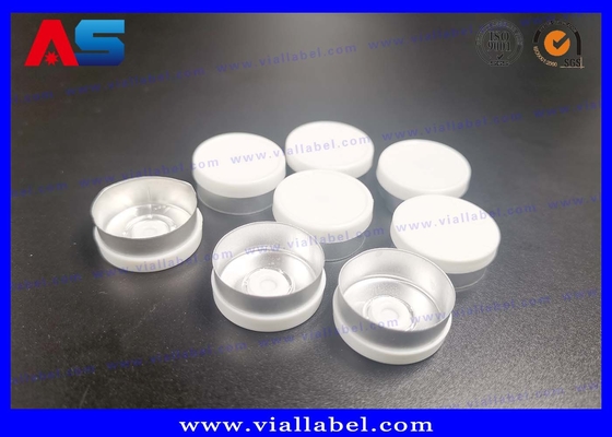 Les fermetures des bouteilles en plastique multicolores renversent outre des chapeaux pour de petites fioles en verre de sérum 11mm, 13mm, 20mm