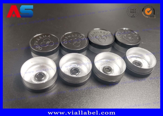 Bouteilles en aluminium en plastique blanc pour produits pharmaceutiques Bouteilles en verre 10 ml bouteilles de flacon décollables