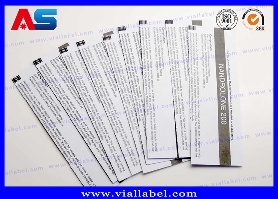 Impression de brochures de peptide en papier, emballage Insérer la description du papier Taille A4
