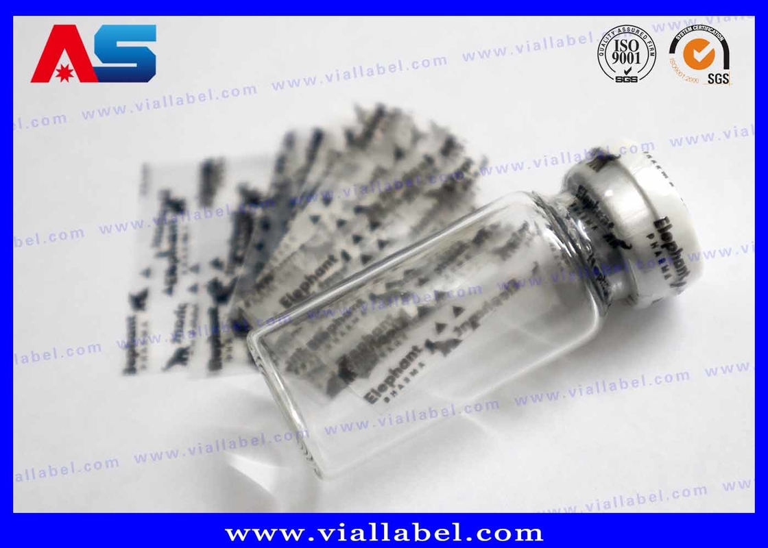 Étiquettes à manche rétrécissable par la chaleur pour le bouchon de bouteille de peptides