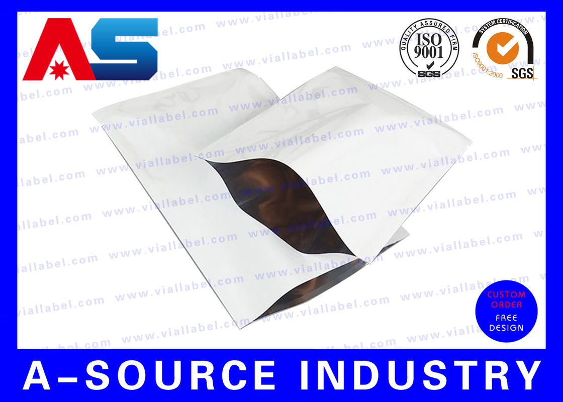 Sacs à fermeture à glissière en papier d'aluminium SGS ISO 9001