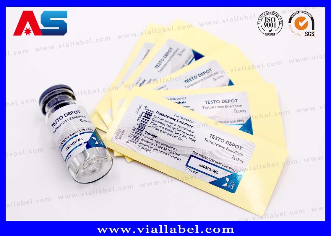 Étiquettes adhésives fortes pour flacons de qualité supérieure à usage médical et de laboratoire 2 ml / 10 ml