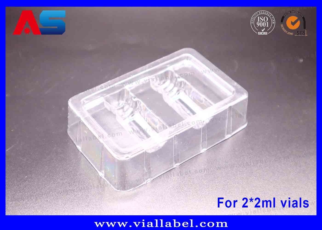 Bouteilles de 2 ml avec ampoules Pour Tirzépatide / Hcg Package Blisters 50um épaisseur Plateaux transparents