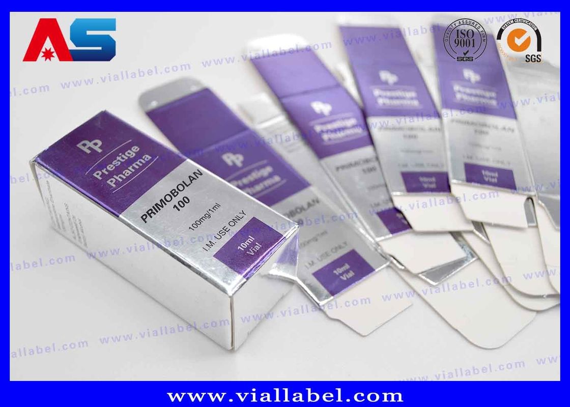 Anabolic Science 10 ml Boîtes de flacons / Boîte d'emballage de médicaments peptidiques pour flacons en verre Boîtes imprimées sur mesure