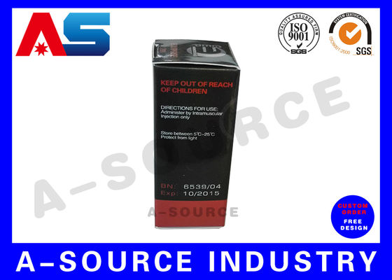 Petit emballage de fiole de la boîte 10ml de médecine de testostérone pour médecine stéroïde/pharmaceutique