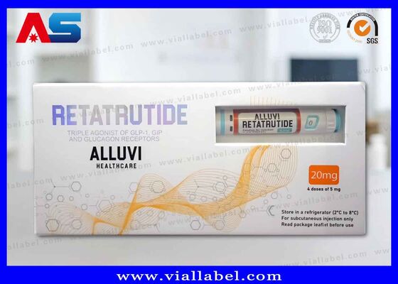 Boîte d'emballage personnalisée pour stylos, Boîte Alluvi Healthcare, Fabricant d'impression de boîtes Synedica
