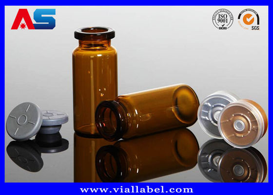 Le compte-gouttes 10ml industriel pharmaceutique en verre ambre de Brown met la bouche/compte-gouttes en bouteille d'Ayonet