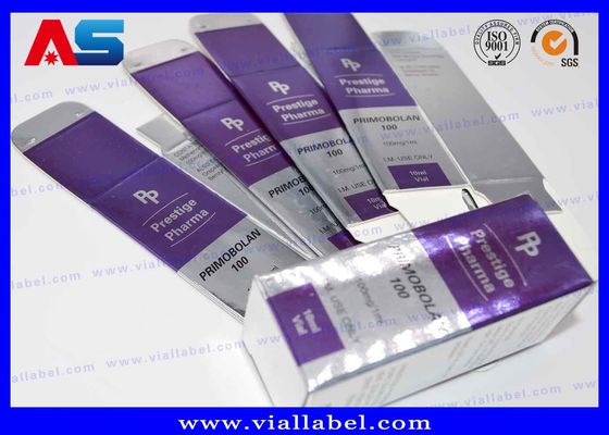 Labels stéroïdes pharmaceutiques de bouteille de laboratoires nobles adhésifs forts pour les fioles 10ml injectables